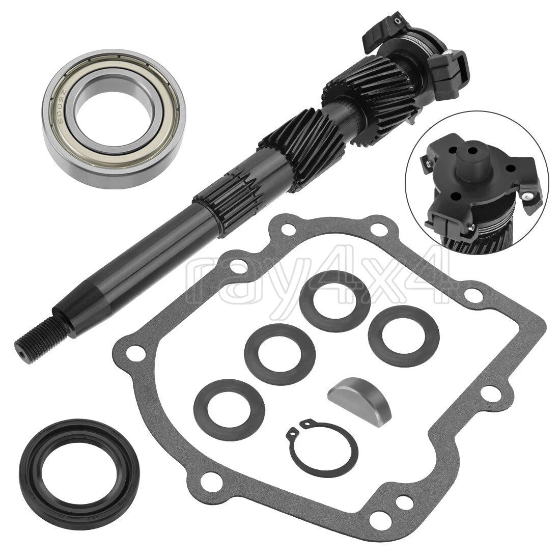 Input Shaft for Yamaha G16A G20A G22A (1996–2007) JN3-G6320-01-00