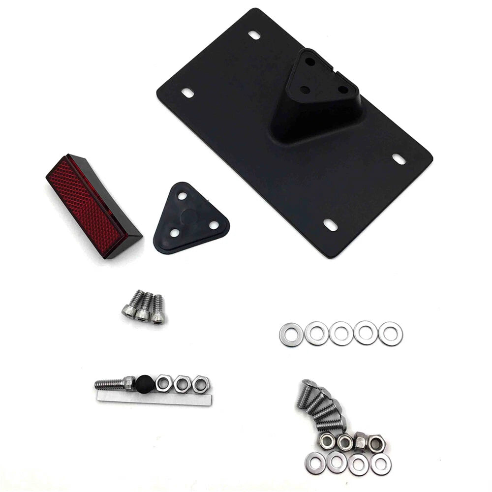 Layback License Plate Mounting Kit for Harley Low Rider FXDL (2004–2017)