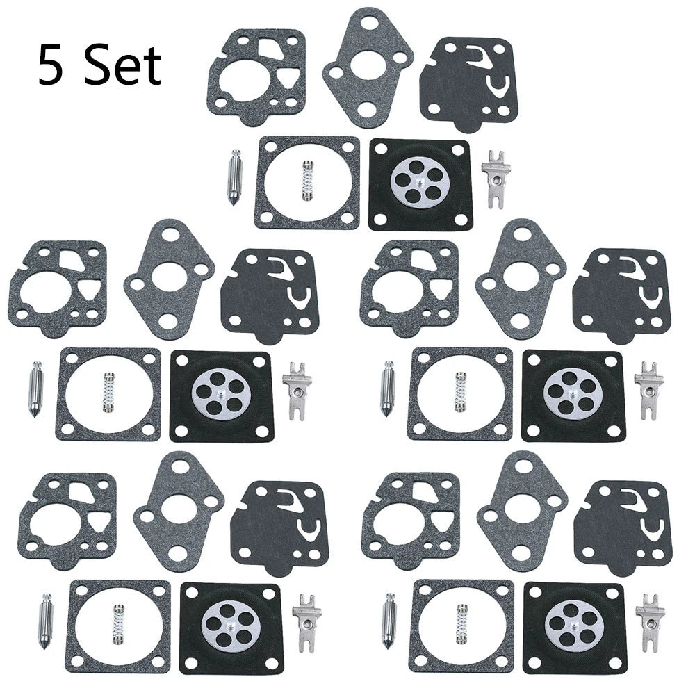 5X Carburetor Kit for Kawasaki TG20 TG24 TG25 TG33 TD24 TD25 TD33 TD40