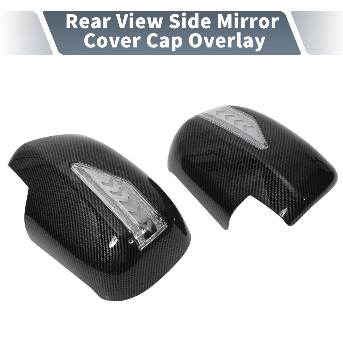 Rearview Mirror Cover Overlay Replacement for Lexus RX330 RX350 (2003–2003)