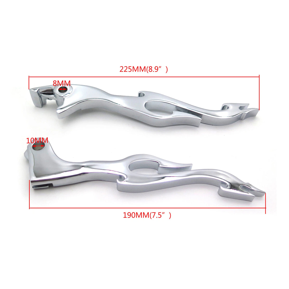 Clutch Brake Hand Levers Controls for Honda Shadow 600/750/1100 (1998–2023)