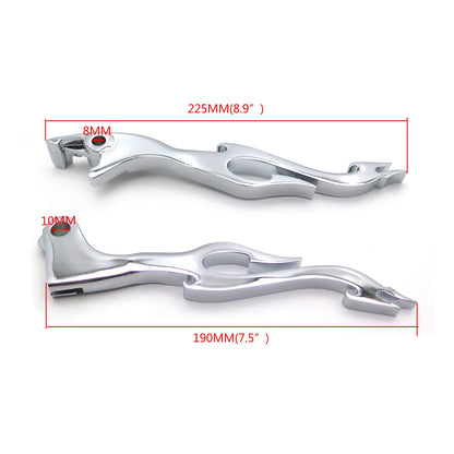 Clutch Brake Hand Levers Controls for Honda Shadow 600/750/1100 (1998–2023)