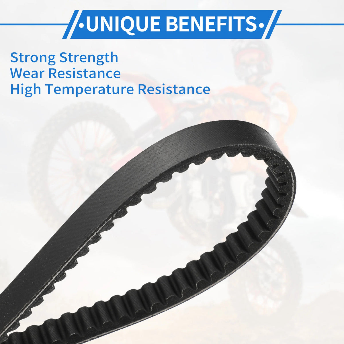 Drive Belt for Yamaha Mio (Wear-Resistant Rubber Fiber)