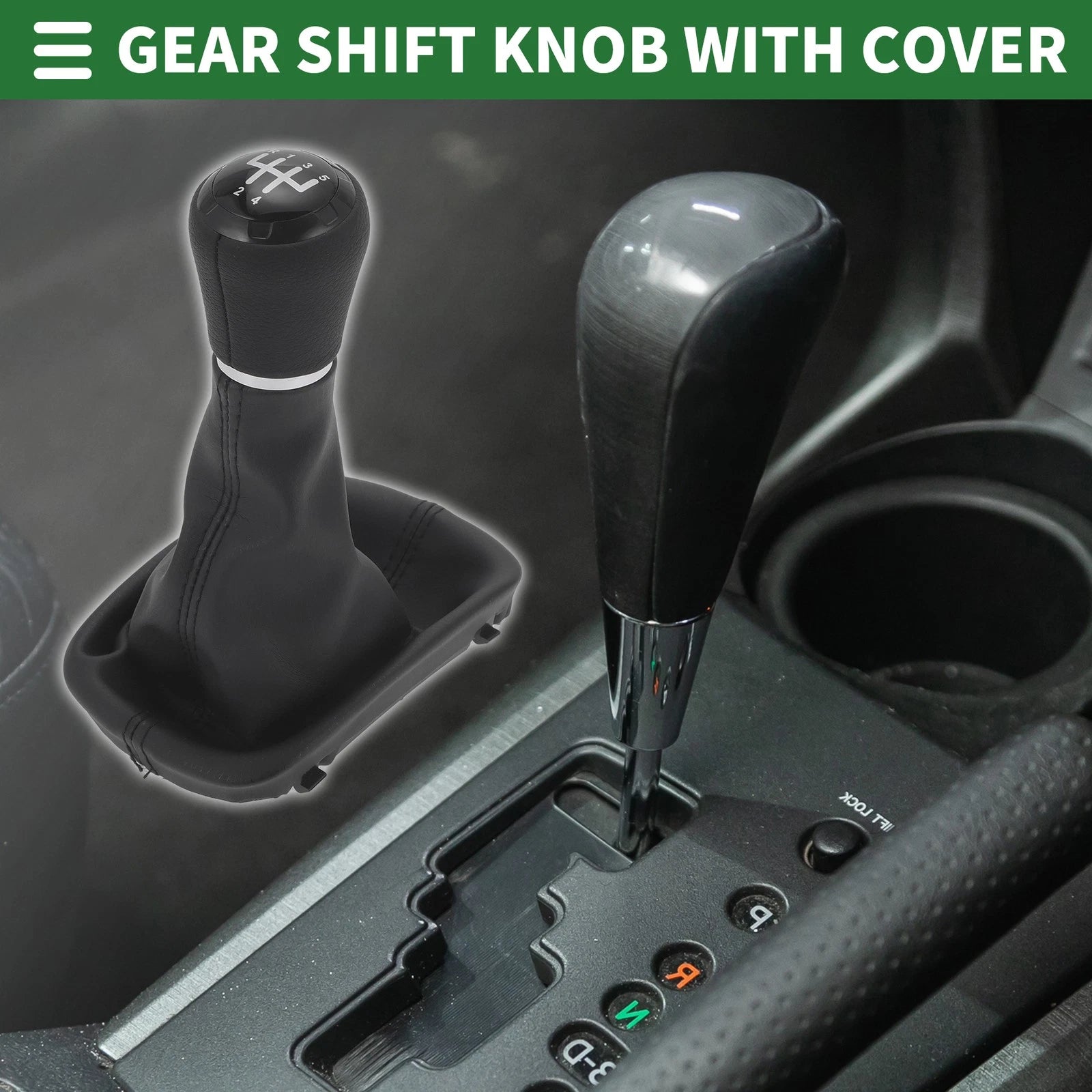 5 Speed Manual Shift Knob with Cover for Audi A3 8L (1996–2000)
