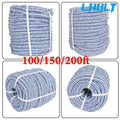 3/4" Braided Polyester Rope for Arborist Use (20000 lbs, 100/150/200')