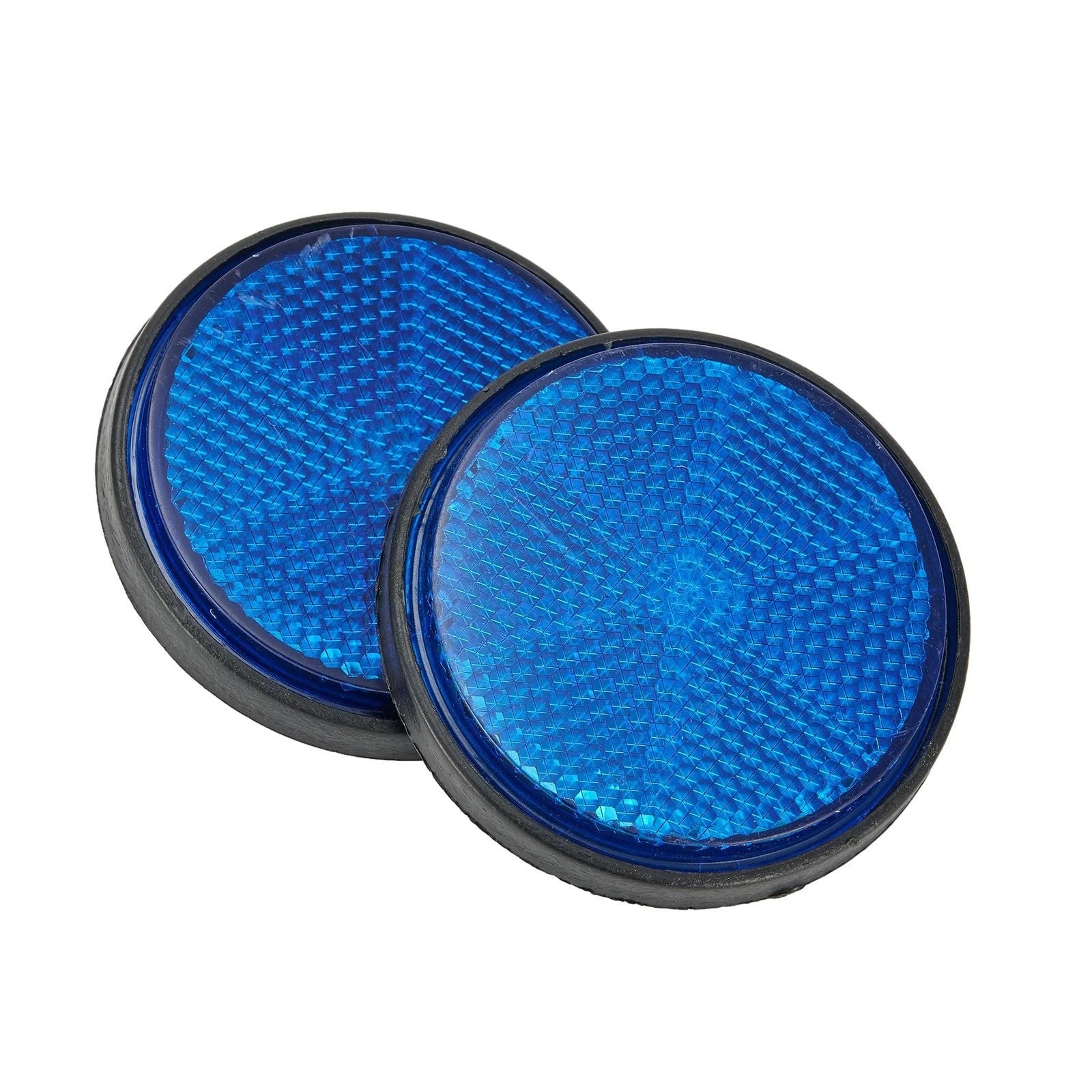 2X Circular Reflector Light for Car Motorcycle Bicycles