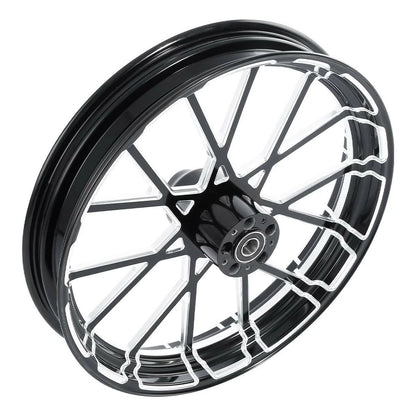 30" x3.5" CNC Front Wheel Rim Hub Single Disc for Harley Road King (1997–2021)