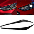 Headlight Brow Trims for Hyundai Elantra (2016–2018) - Sleek Black