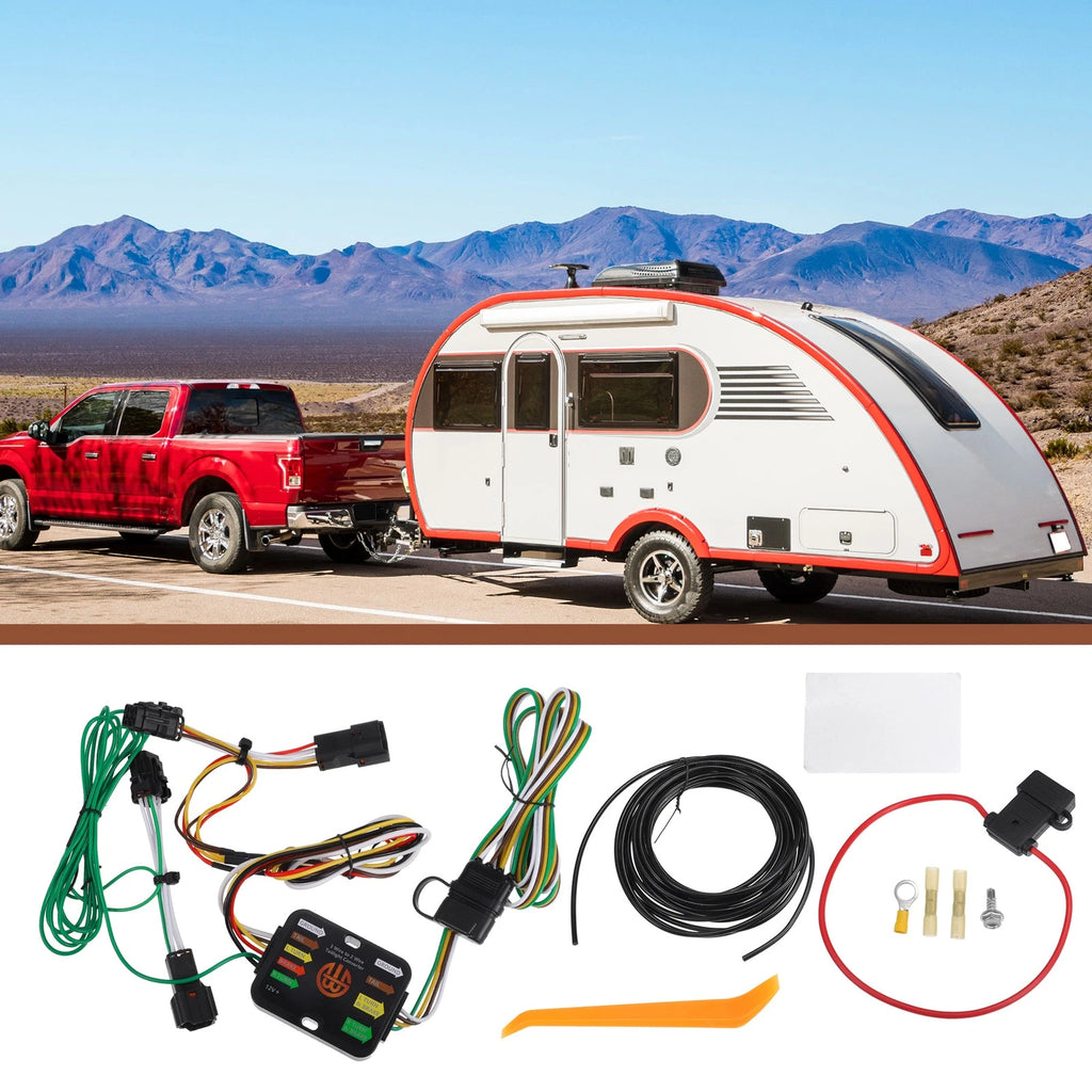 4-Pin Trailer Wiring Harness Kit for Hyundai Tucson (2010–2018)