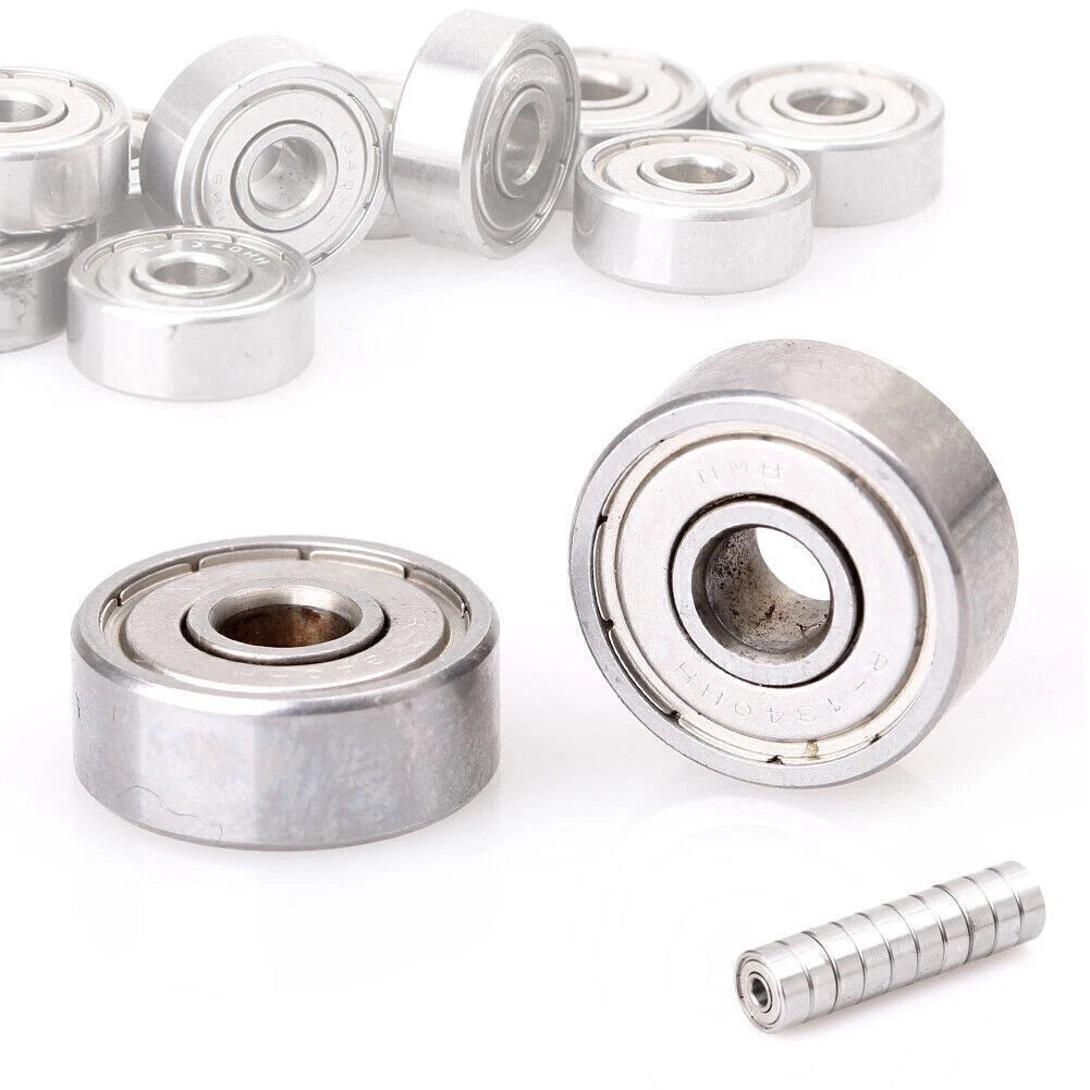 10Pcs 624ZZ Radial Ball Bearings for 3D Printer (4x13x5mm)