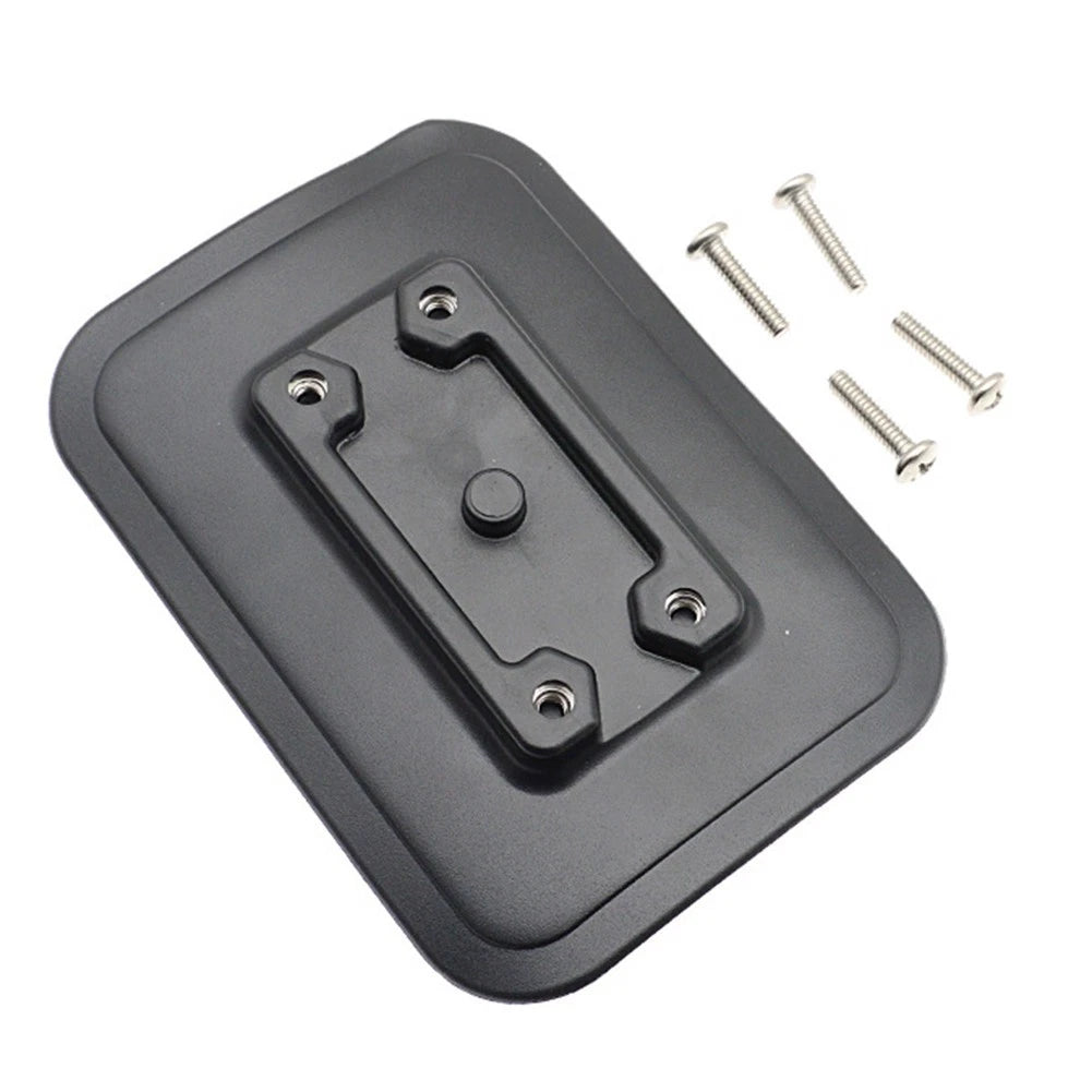 Secure fish finder bracket for inflatable and rubber boats