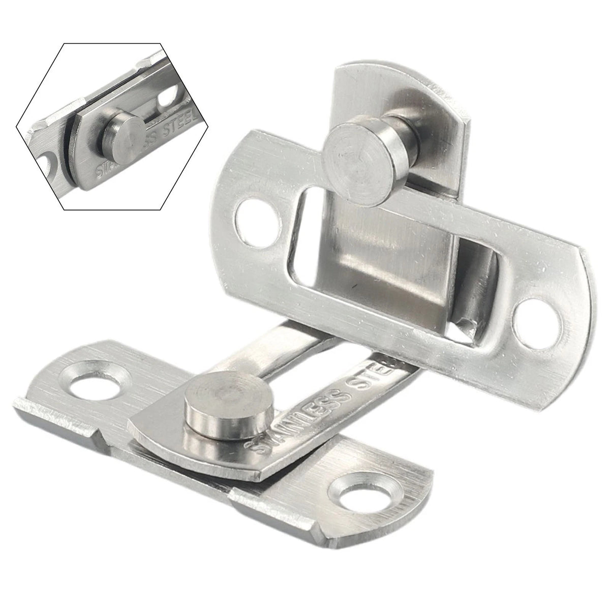 3 Inch Door Bolt Latch for Sliding Lock (90 Degree)
