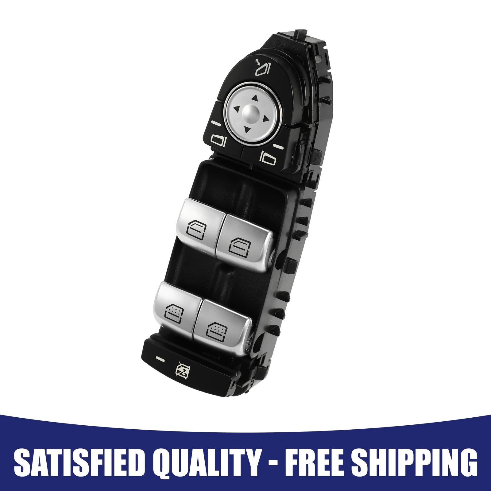 Window Control Switch 3 Pins Replacement for Mercedes S500 (2013–2017)