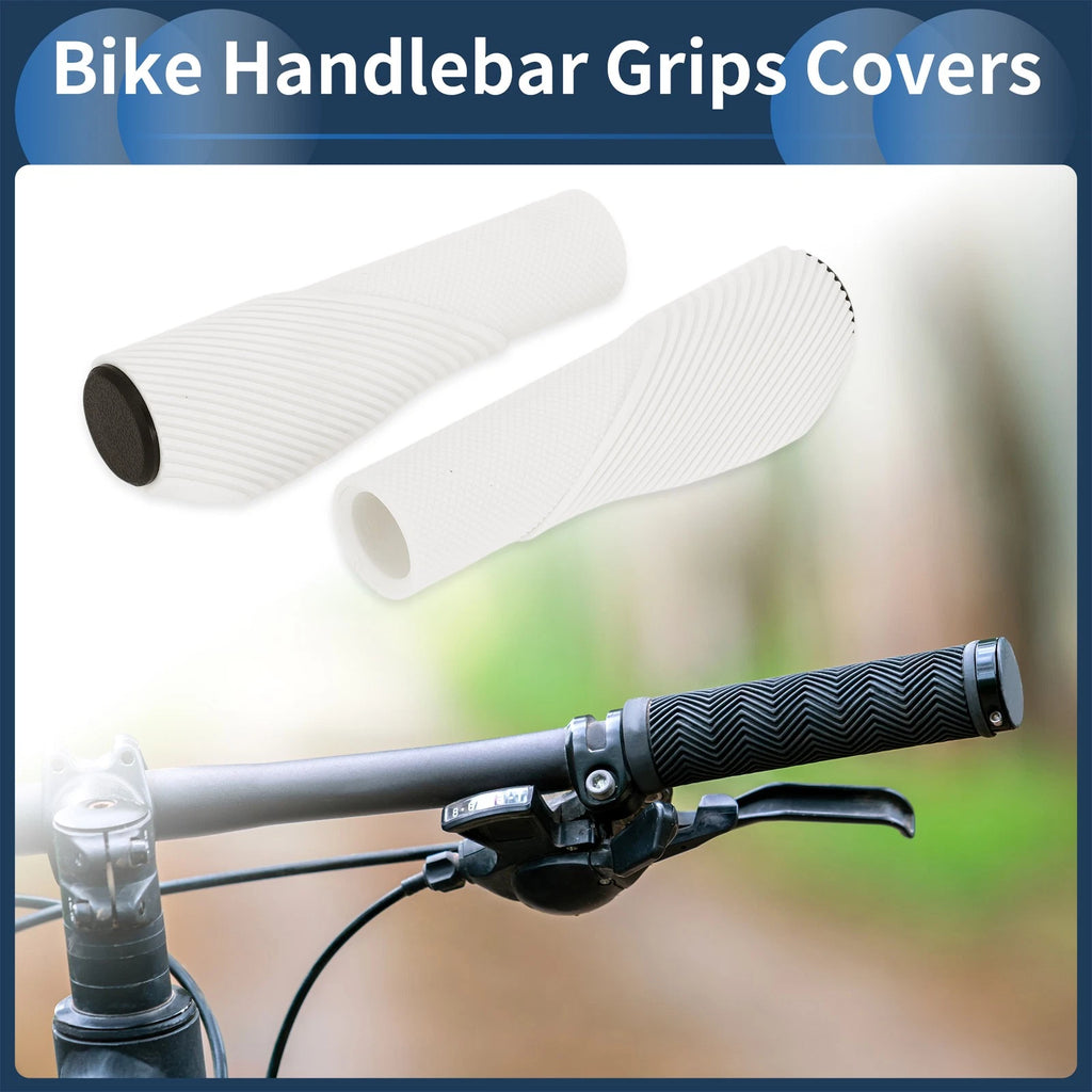 Handlebar Grips Cover 132mm End Grip Protector for Universal Motorcycle (Universal)