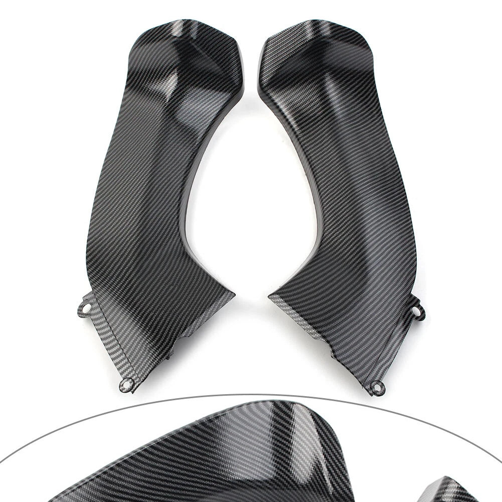 Front Dash Air Intake Ram Fairing for Kawasaki ZX-10R (2006–2007) Carbon Fiber Pattern
