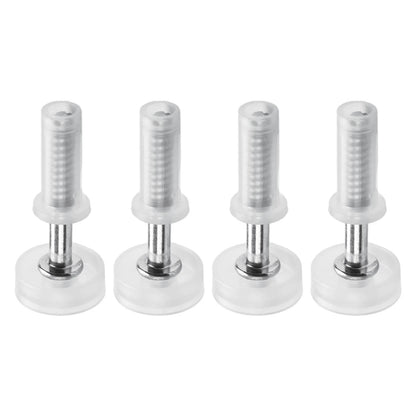 Set of 4 Bifold Door Top Guide Wheels for Closet Pantry and Laundry Room
