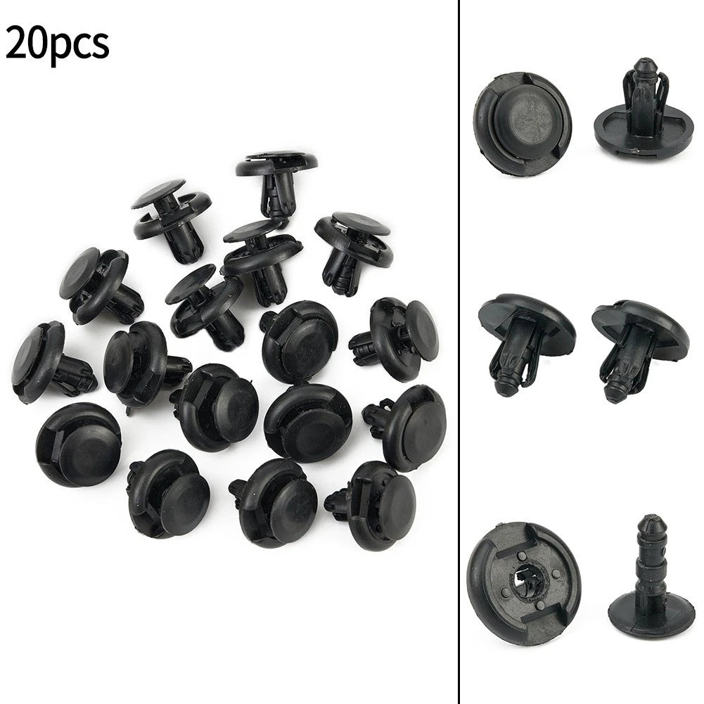 20Pcs Plastic Door Trim Clip Fasteners for Various Vehicles