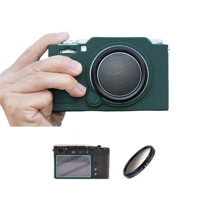 Silicone Protective Case for Fuji XM5 Camera (Portable, Dust Proof, Drop Proof)