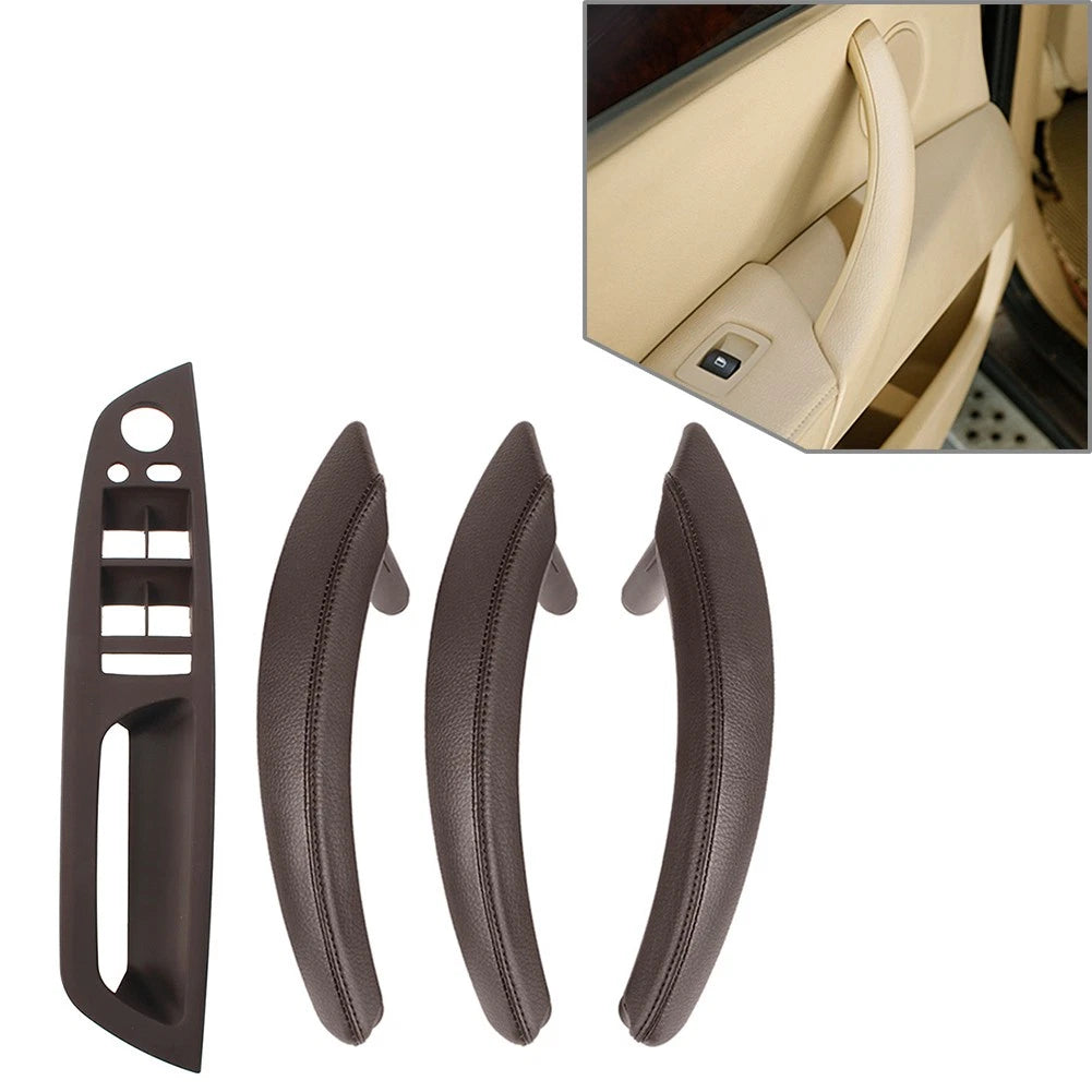 7PCS Interior Door Pull Handle Trim for BMW X5 E70 X6 E71 E72 (2007–2013)