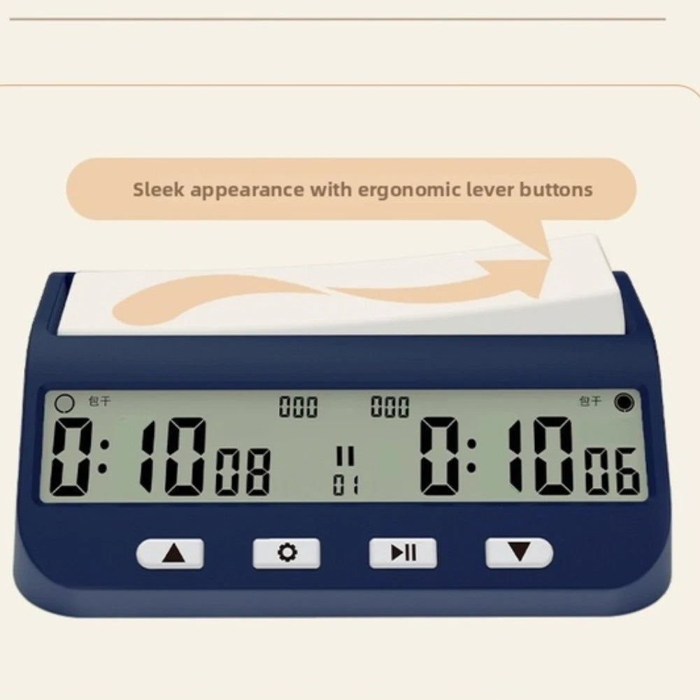 Chess Clock Game Timer with Multiple Timing Modes and Delay Mode