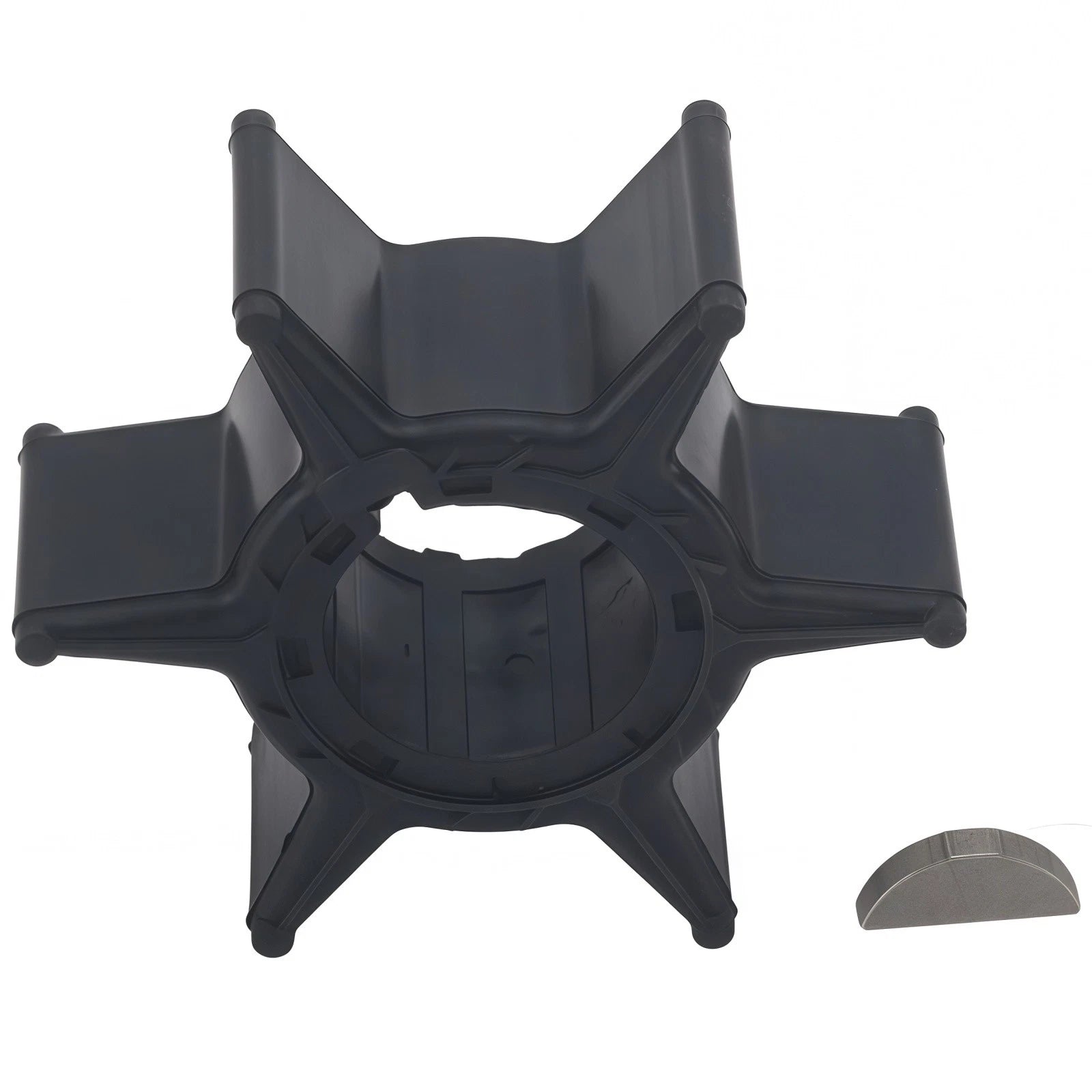 6H3-44352-00 Water Pump Impeller & Key for Yamaha Outboard (40-70 HP)