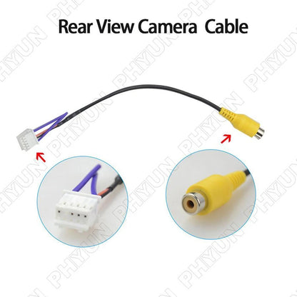 RCA Rear View Reversing Camera Cable Adaptor For Android Car Radio Stereo Player