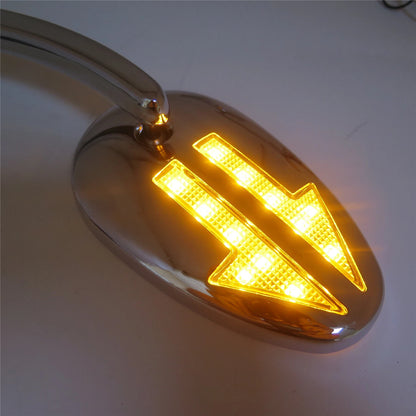 Integrated Arrow LED Turn Signal Mirror for Harley CVO Limited (2015–2023)