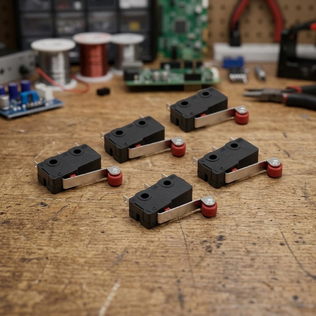5pcs Travel Switch Button with Self Reset for Various Applications