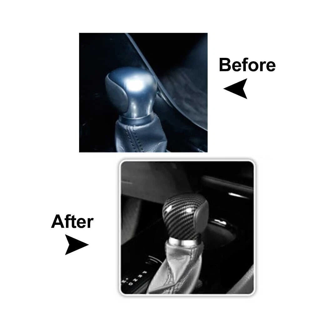 Inner Shifter Shift Knob Cover Trim Silver for Toyota C-HR (2016–2020)