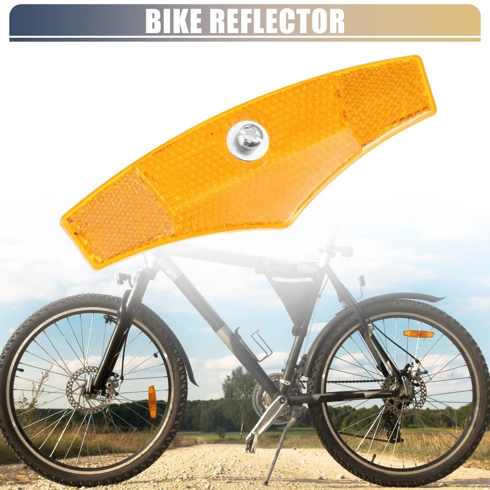 4pcs Bicycle Wheel Rim Reflector Reflective Accessories for Universal Fit (2000–2025)