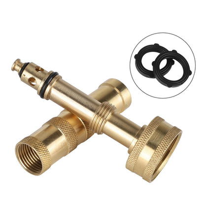 3/4" Brass Nozzle for Garden Hose Sprayer (Heavy Duty)
