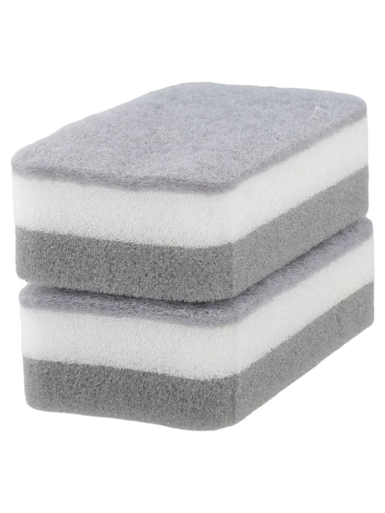 Dishwashing Sponge for Convenient Handling and Effective Cleaning Tool