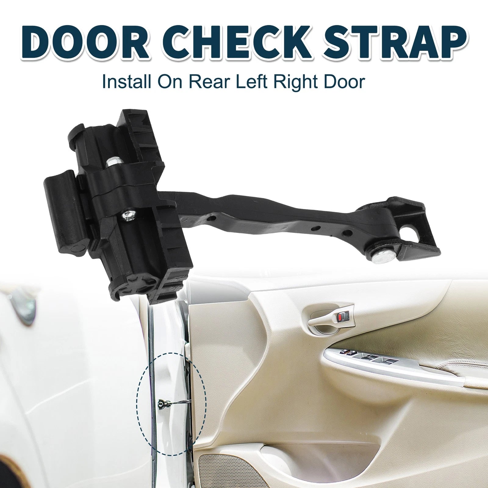 Door Check Strap Stopper Limiter Replacement for Audi A1 (2010–2018)