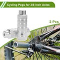 Bike Pegs 110mm Replacement Set for Universal Cruiser Motorcycles (Any Year)