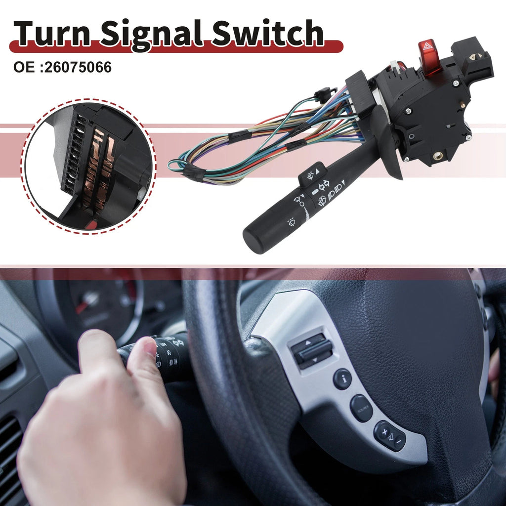 Steering Column Turn Signal Switch Lever Replacement for Chevrolet Express 1500 (2003–2010)