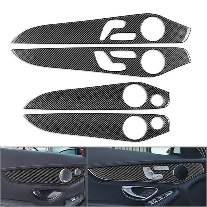 Interior Door Panel Cover for Benz C Class W205 (2014–2021) & GLC X253 (2016–2021)