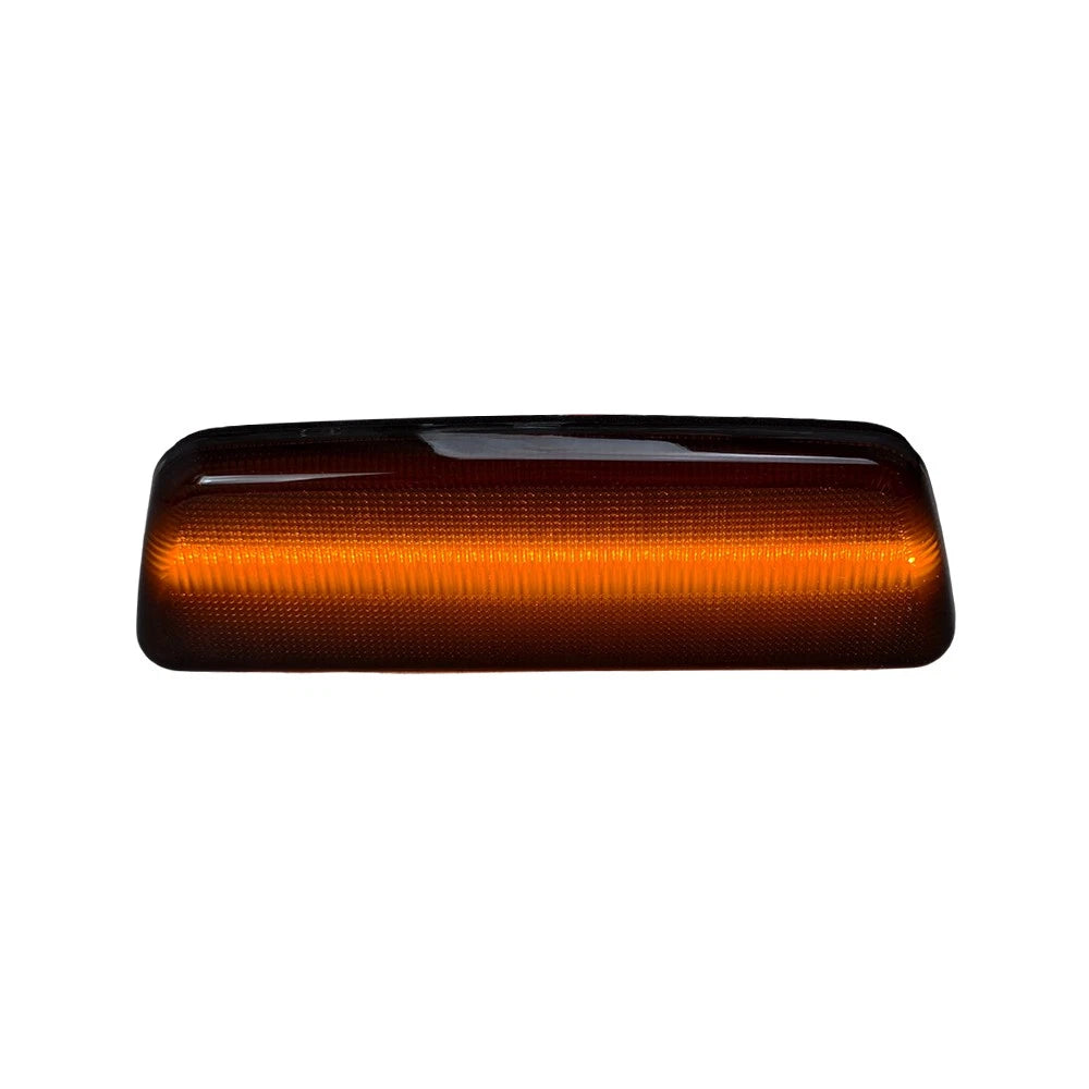 Smoked LED Wheel Fender Side Marker Parking Lights for Kenworth T680 (2013–2017)
