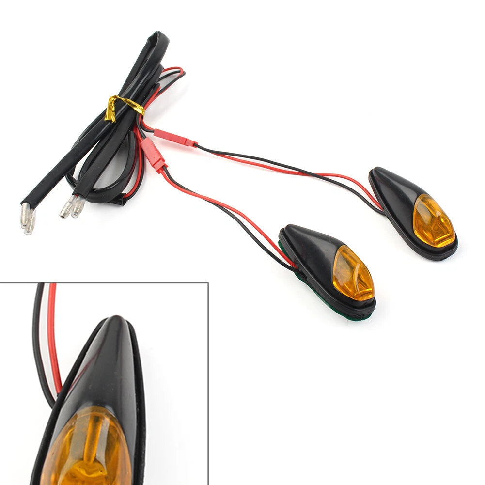 Turn Signal Indicator Blinker Lamps for Motorcycle (12V)