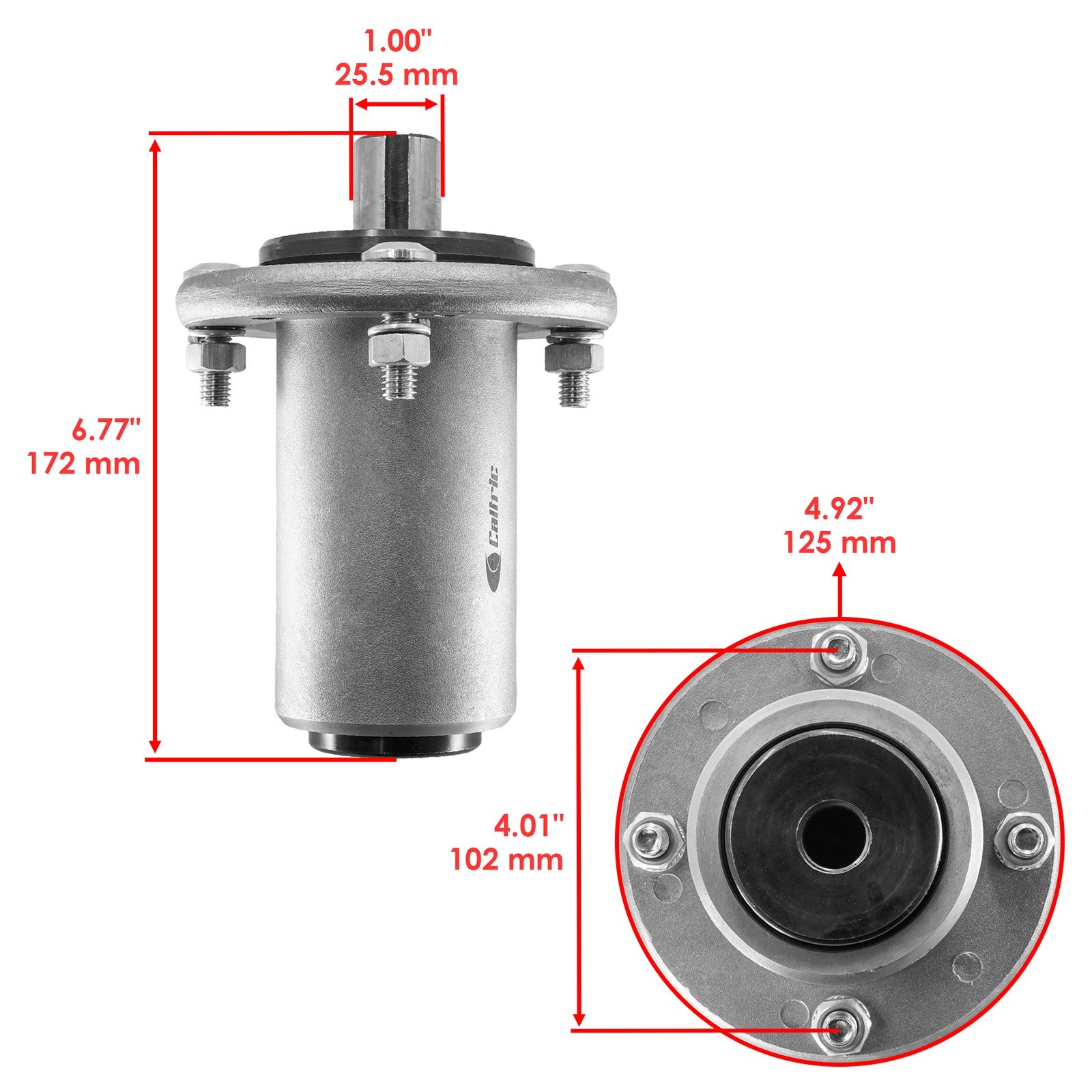 Spindle with Pulley Replacement for Ariens 52 60 in (2000–2020)