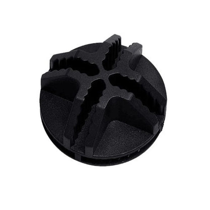40x Wire Storage Connectors & Mesh Snap Organizer Mini Push Grid Black