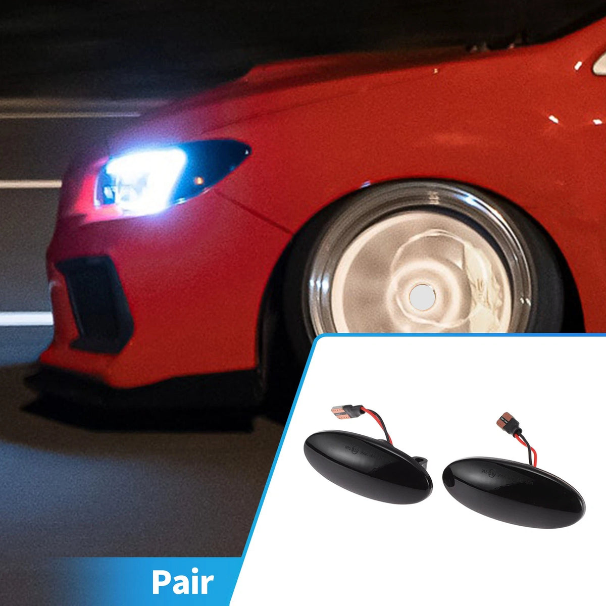 Turn Signal Lights for Nissan Cube (2009–2014) & Juke (2011–2014) 12V 1 Pair