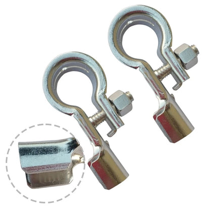 1 Pair Brass Battery Terminals Connectors for Standard Car and Marine Use
