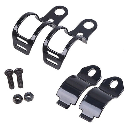 Fork Ear Clamp Turn Signal Light Mount Bracket for Harley Chopper