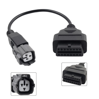 OBD2 Diagnostic Adapter Connector Cable for Yamaha Wave Runner (3Pin)