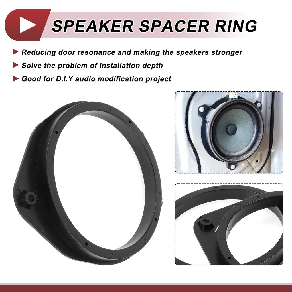 Speaker Spacer Ring Adapter for Chevrolet Colorado (2015–2020) 6.5" 2 Set