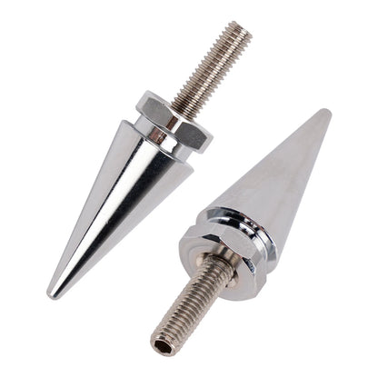 Set of 4 Spike Windshield Fairing Bolts in Silver for Touring Road Glide (2015–2025)