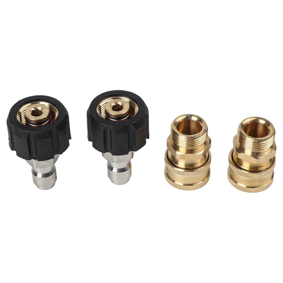 M22 Quick Connect Adapter for Pressure Washer with 3/8" Thread Interface