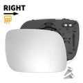 Heated Right Side Mirror Glass Replacement for Volkswagen Touareg (2002–2006)