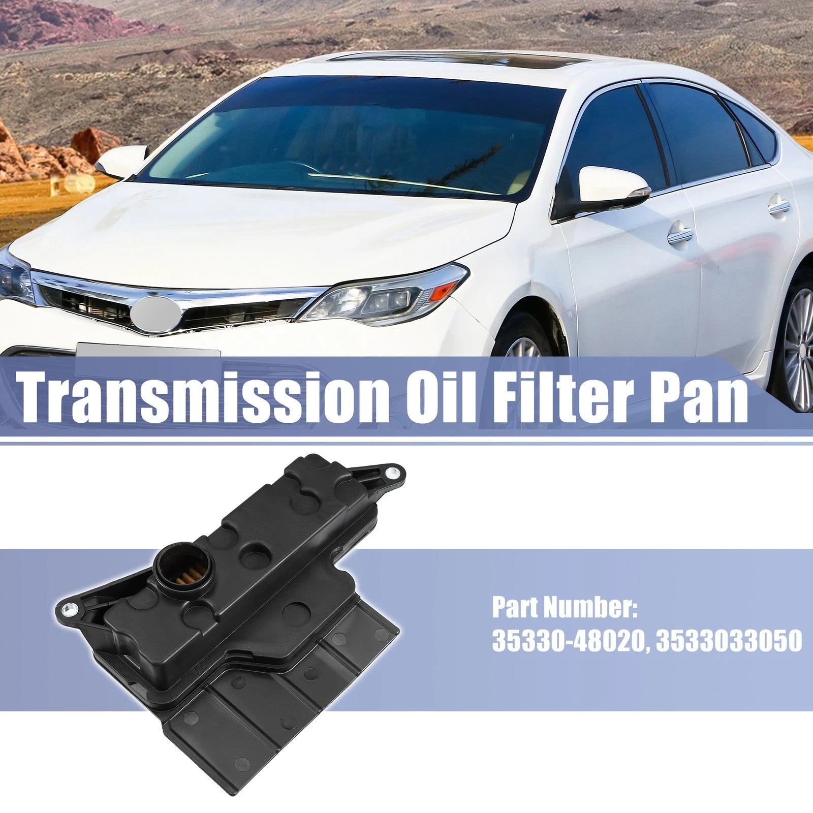 Transmission Filter Oil Pan Gasket Assembly for Toyota (2000–2007)
