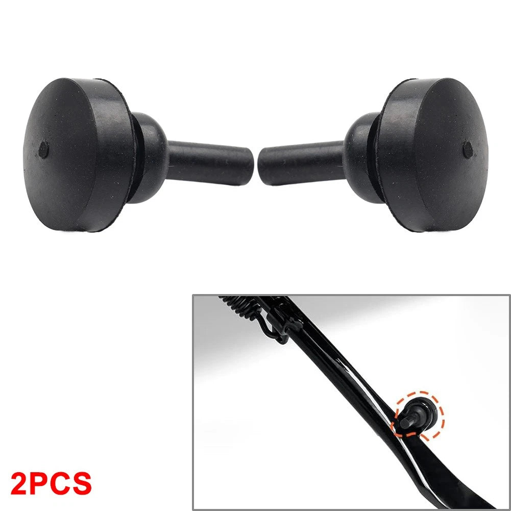 Pair Rubber Kickstand Bumper for Harley Touring Electra Glide Road King (2007–2023)